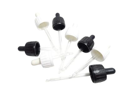 cuentagotas inviolable PET PP28 y 28/410. Tetina Alto Nitrilo. SIN FRASCO