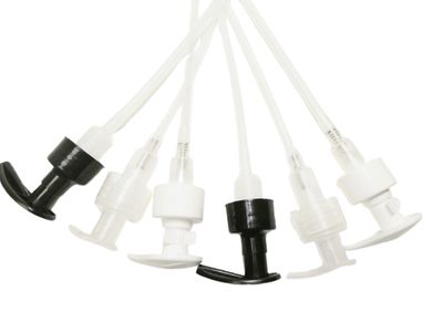 Dosificador plástico negro para vidrio rosca PP28 y 28/410