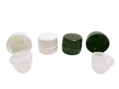 tapón plástico inviolable con gotero incorporado PP28