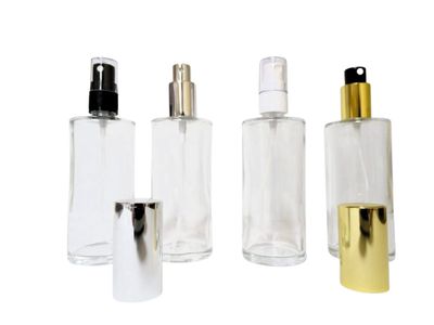 Frasco vidrio Minerva 100 ml. ATOMIZADOR NO INCLUIDO