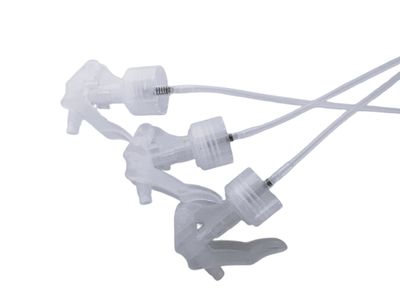 pistola pulverizadora plástico natural para rosca PP28