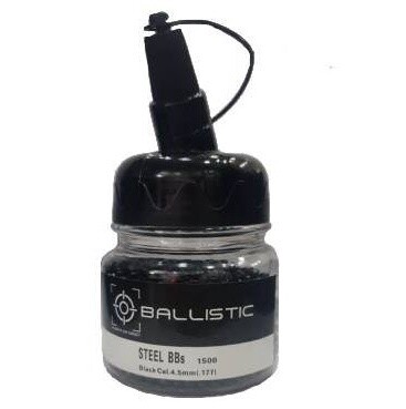 BALLISTIC 1500 4.5MM BBS BLACK