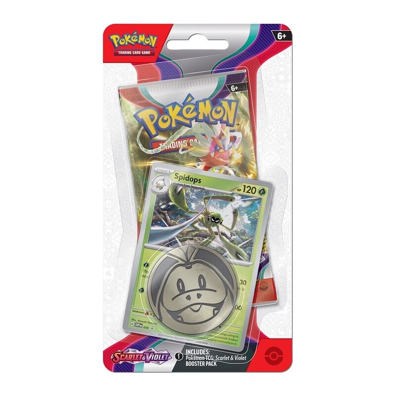 184-85331 Pokemon: Scarlet &amp; Violet 1 - Checklane Blister