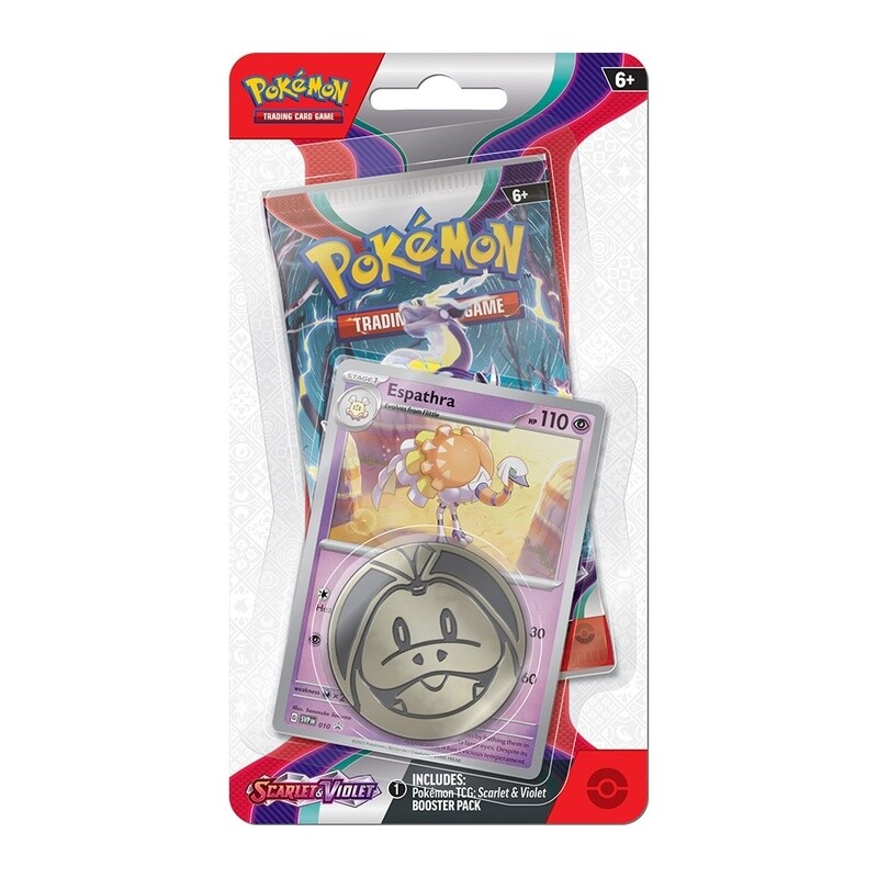184-85331 Pokemon: Scarlet &amp; Violet 1 - Checklane Blister
