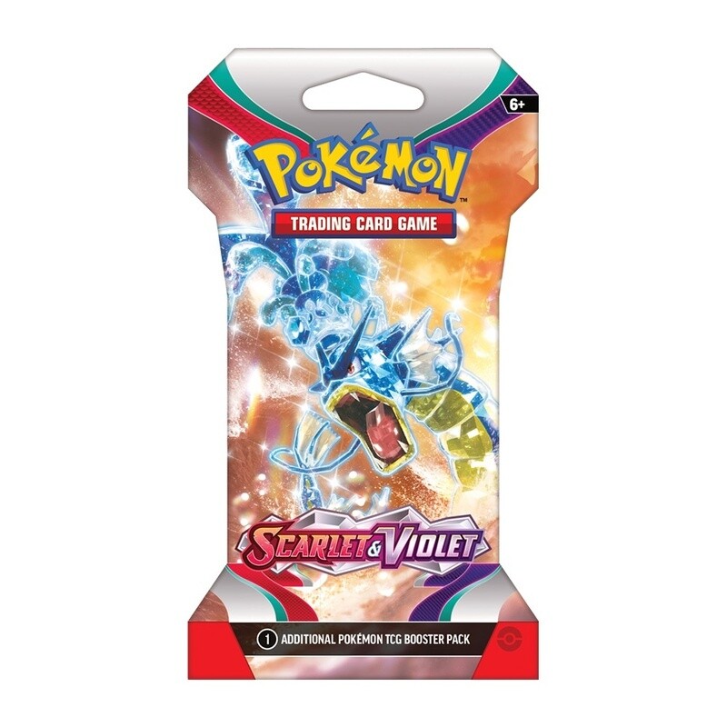 184-85325 Pokemon: S&amp;V1 : Sleeved Booster