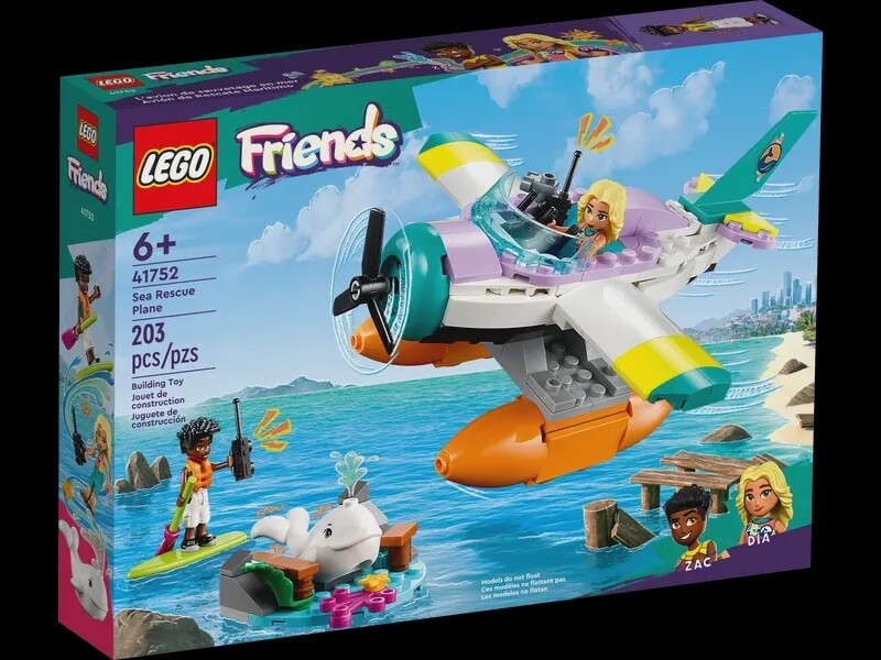 41752 SEA RESCUE PLANE LEGO