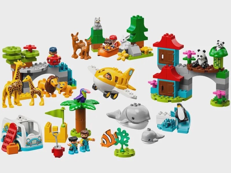 10907 WORLD ANIMALS DUPLO LEGO