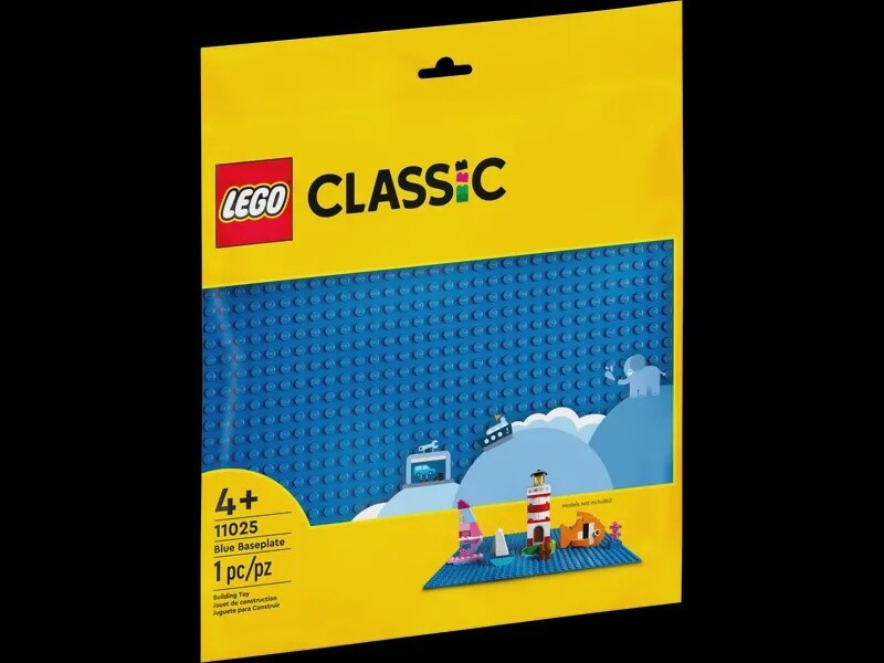 11025 BLUE BASEPLATE LEGO