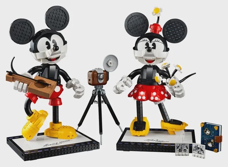 43179 Mickey Mouse &amp; Minnie Mouse Buildable Characters LEGO