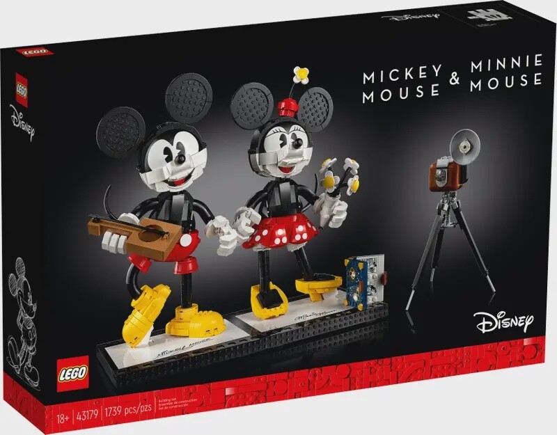 43179 Mickey Mouse &amp; Minnie Mouse Buildable Characters LEGO