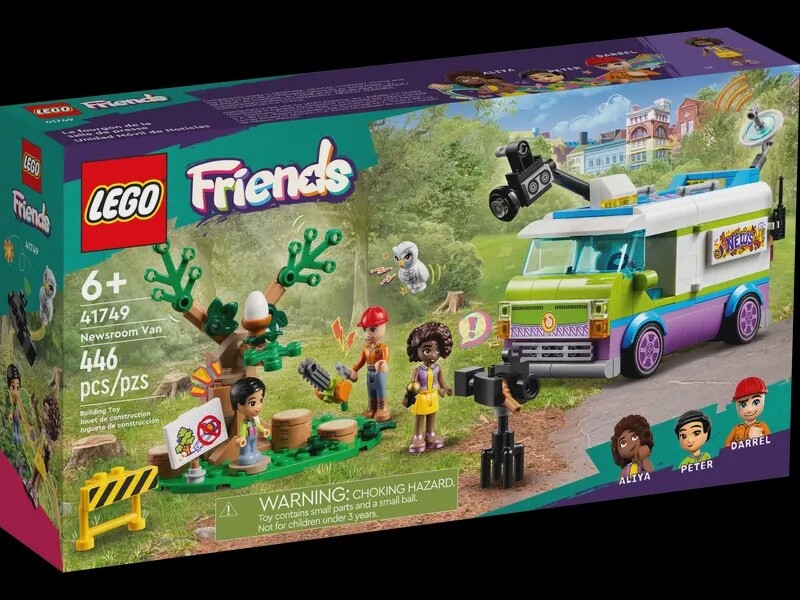 41749 NEWSROOM VAN LEGO