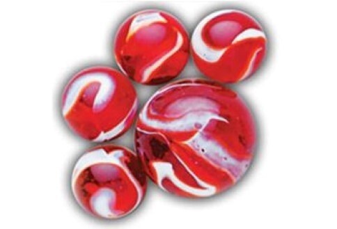 IDT005689 MARBLES - ROOSTER 20 SML + 1 LRG