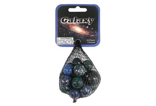 IDT005679 MARBLES - GALAXY 20 SML + 1 LRG