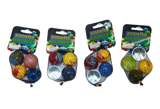 IDT006343 MARBLES - ASSORTED 4 X 35MM
