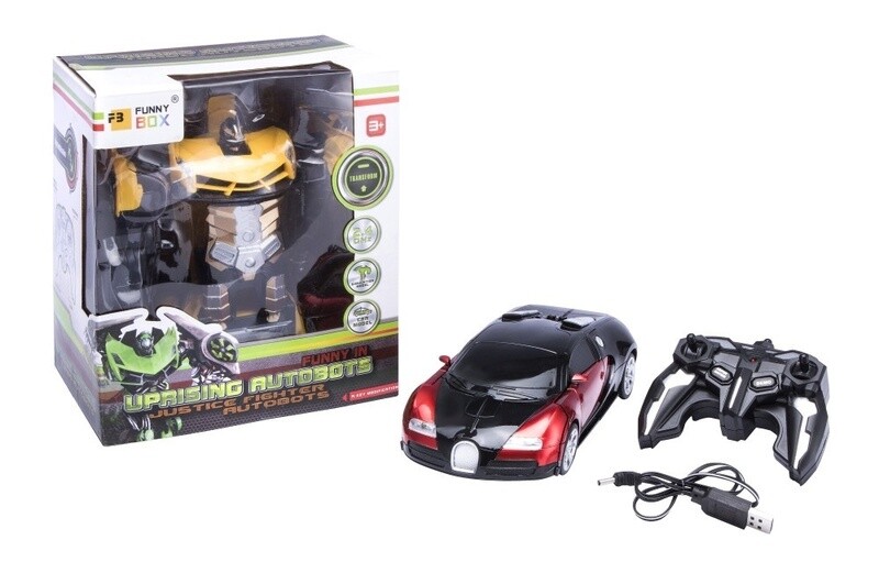 JFSFB208050 R/C 1/20 Transformer Car (4 Asst)