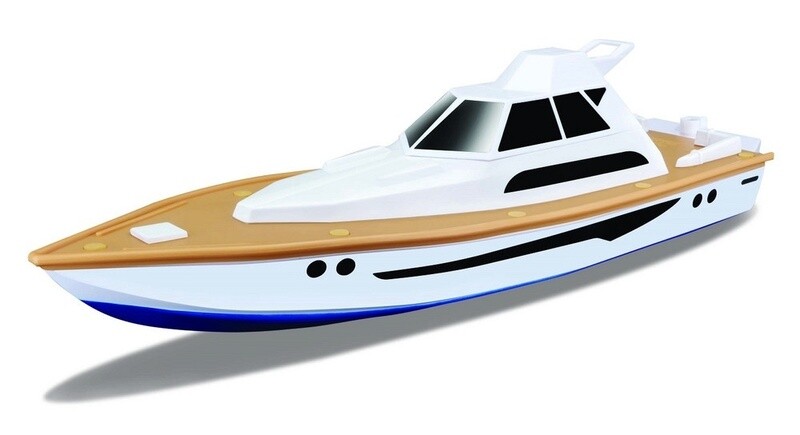 JFSMai82197 R/C Super Yacht w/Bat &amp; USB Charger