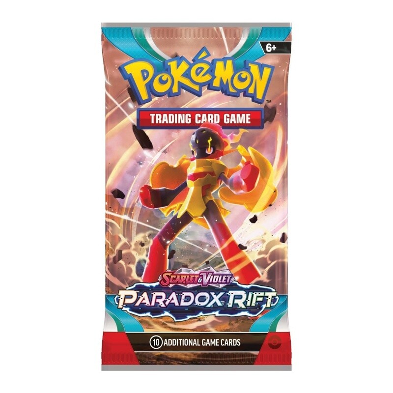 187-85725 POKEMON SCARLET &amp; VIOLET 4 - RIFT BOOSTER