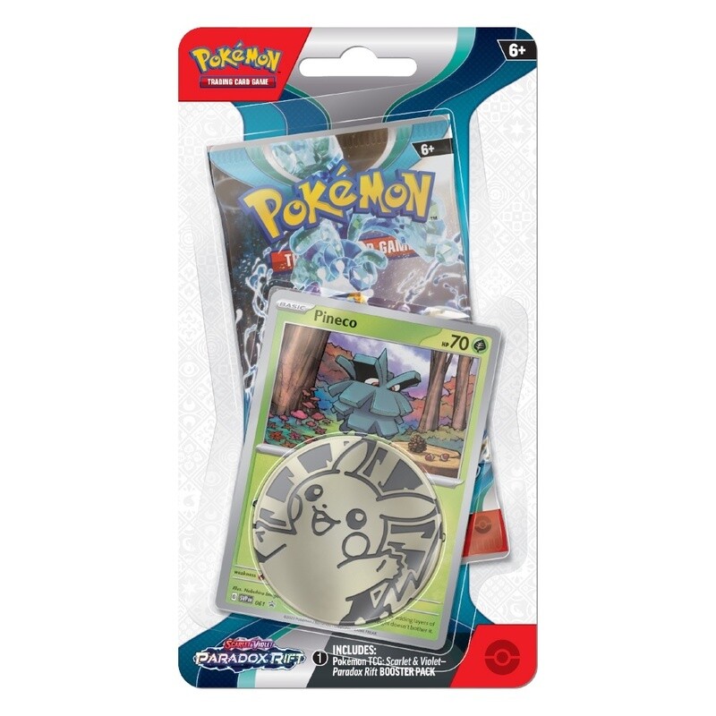 187-85406 POKEMON SCARLET &amp; VIOLET 4 - PARADOX RIFT BLISTER