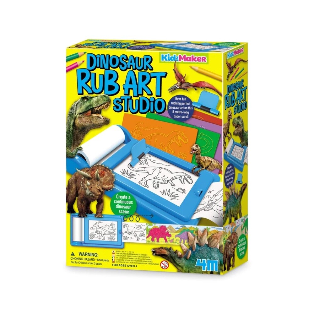 4m Dino Rub Art Studio