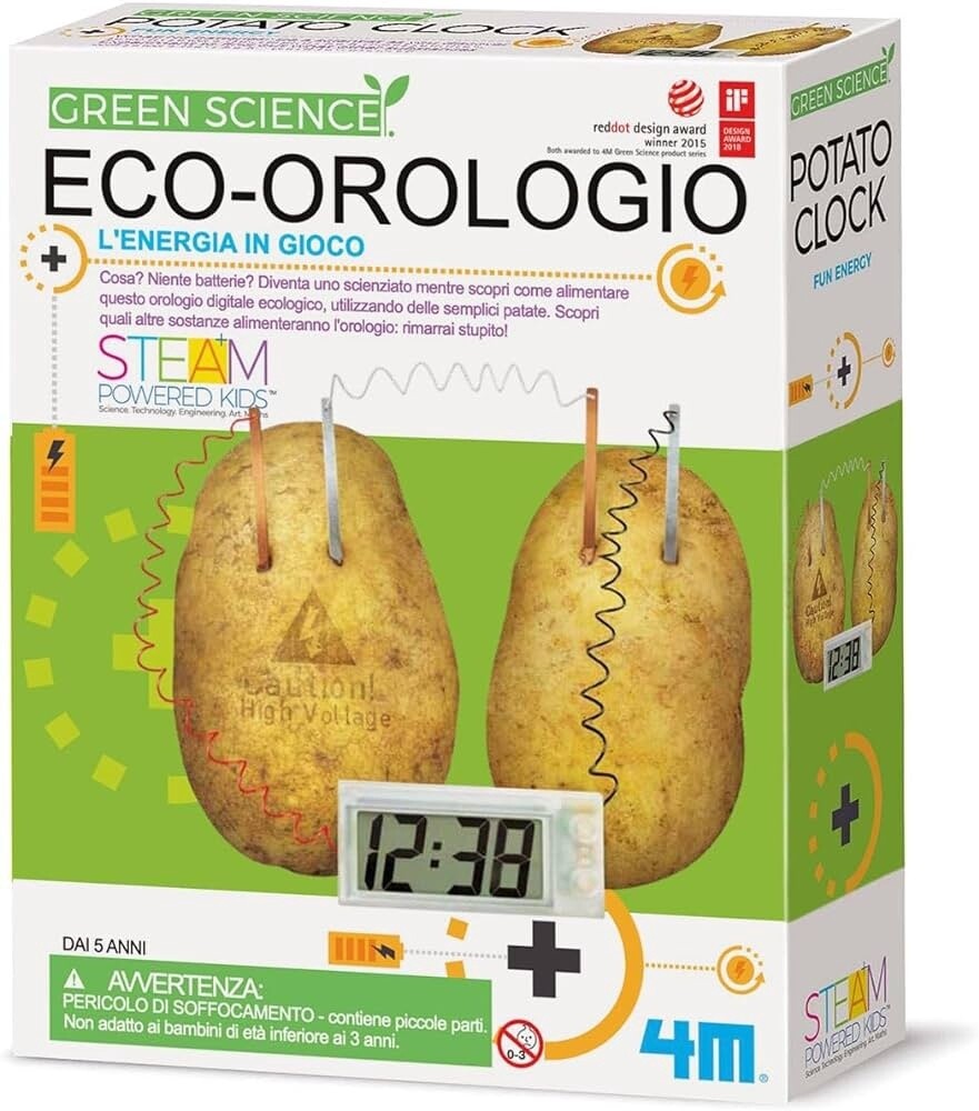 4M - POTATO CLOCK