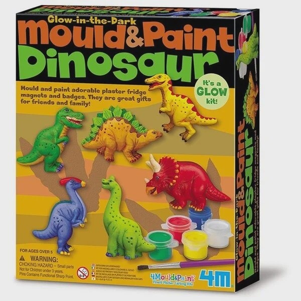 4M - MOULD &amp; PAINT DINOSAURWORLD
