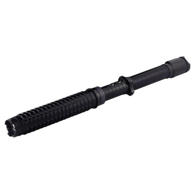 FAS040 HY-10 BATON W/FLASHLIGHT TELESCOPIC