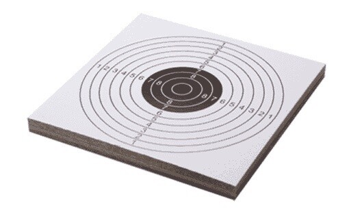Card Targets 100 pk