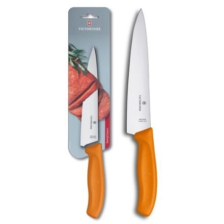 V6.8006.19L9B VICT CLASSIC CARVING KN ORANGE 19CM BLST