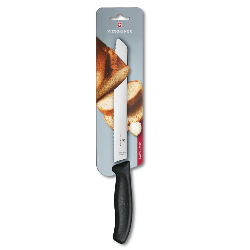 V6.8633.21B VICT CLASSIC BREAD KN BLK 21CM BLST