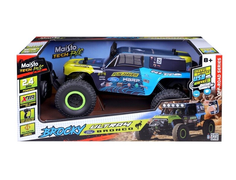 JFSMai81605 R/C Ford "Brocky" Ultra4 Bronco - 2.4GHz