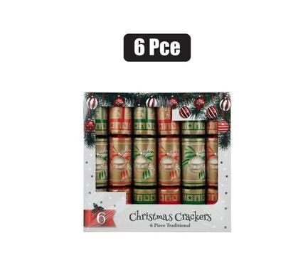 6 pieces traditional crackers
