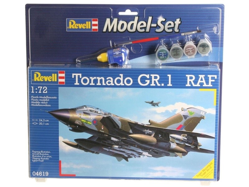 JFSRev64619 1/72 Model Set Tornado GR.1 RAF