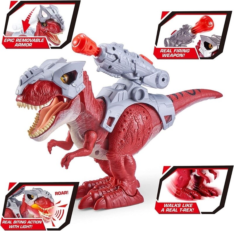 7132 ROBO ALIVE-DINO WARS-SERIES 1 T-REXBULK6PCSNO INNERSTD COLOR
