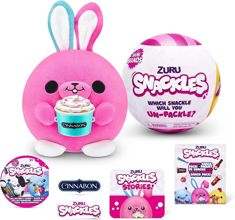 77510GQ1 - 193052058744 - SURPRISESNACKLES GLOBAL SERIES 1 PLUSHSMALL (12 PCS)