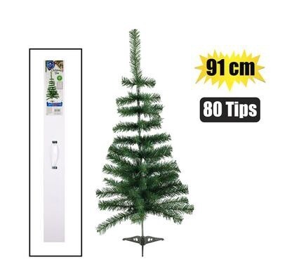 91cm Xmas green tree- deluxe