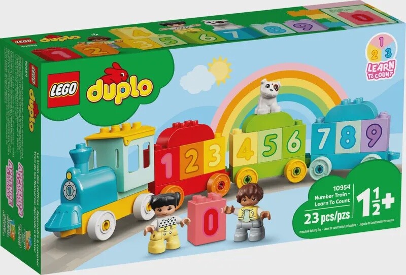 10954 NUMBER TRAIN - LEARN TO COUNT LEGO