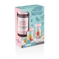 Macaron Storage Jar Set 3 Sizes