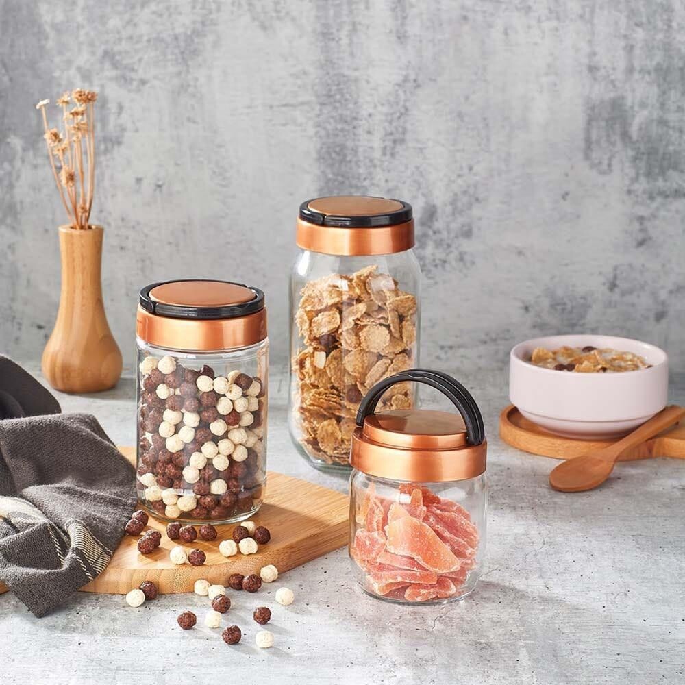 Vegas Storage Jar Set 3 Sizes