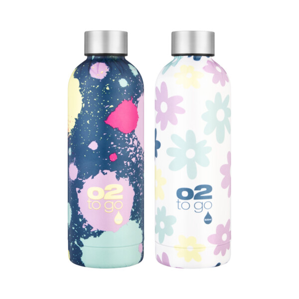 02 s/s bottle d/wall 500 ml plus printed
