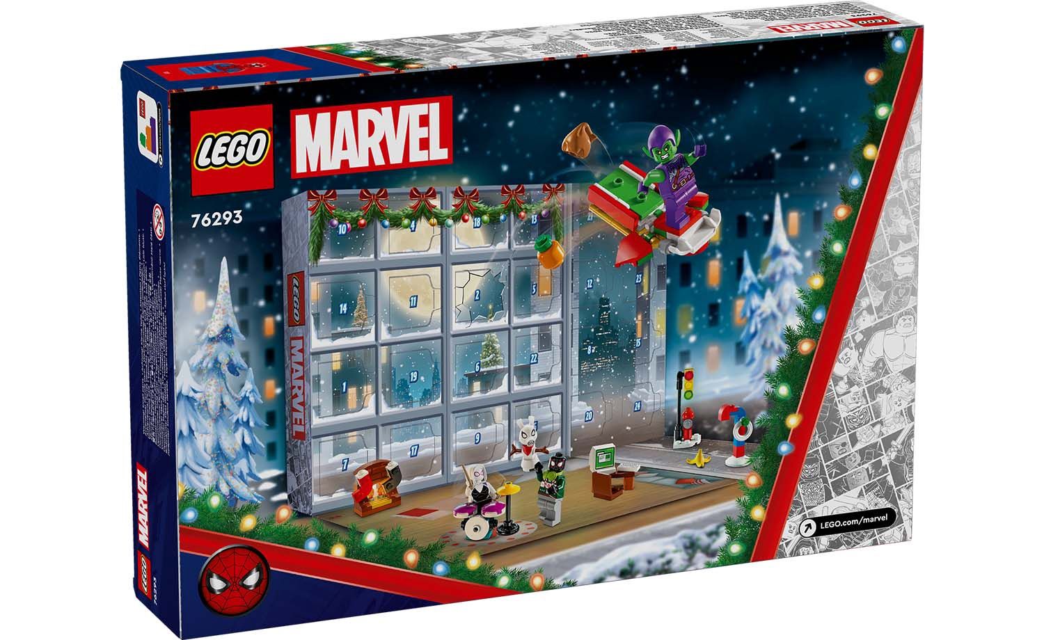 76293 SPIDER MAN ADVENT 2024