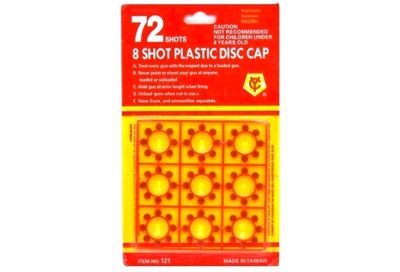 IDT000354 8 SHOT CAPS FOR CAP GUN