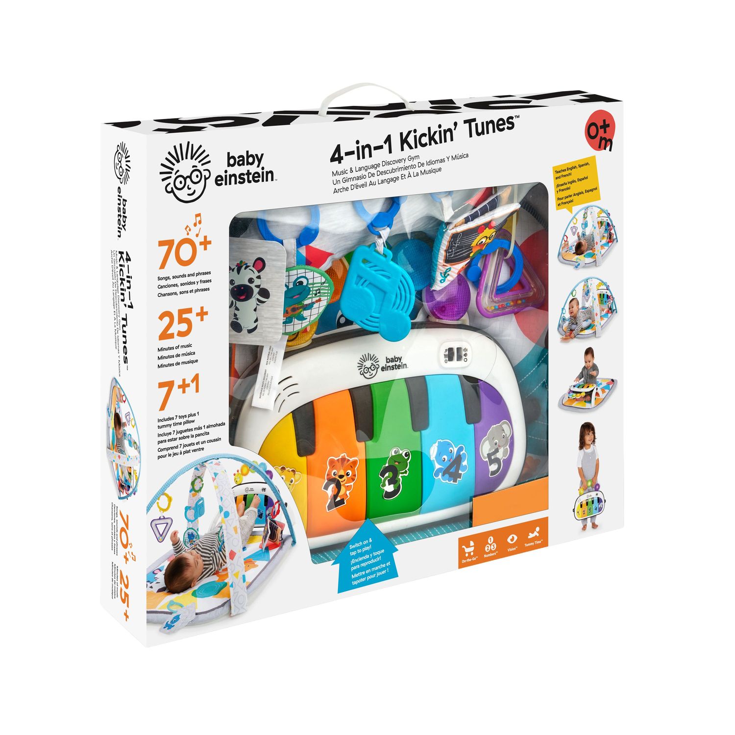 IDT013630 BE 4-IN-1 KICKIN' TUNES MUS/LANG DISCOVERY GYM