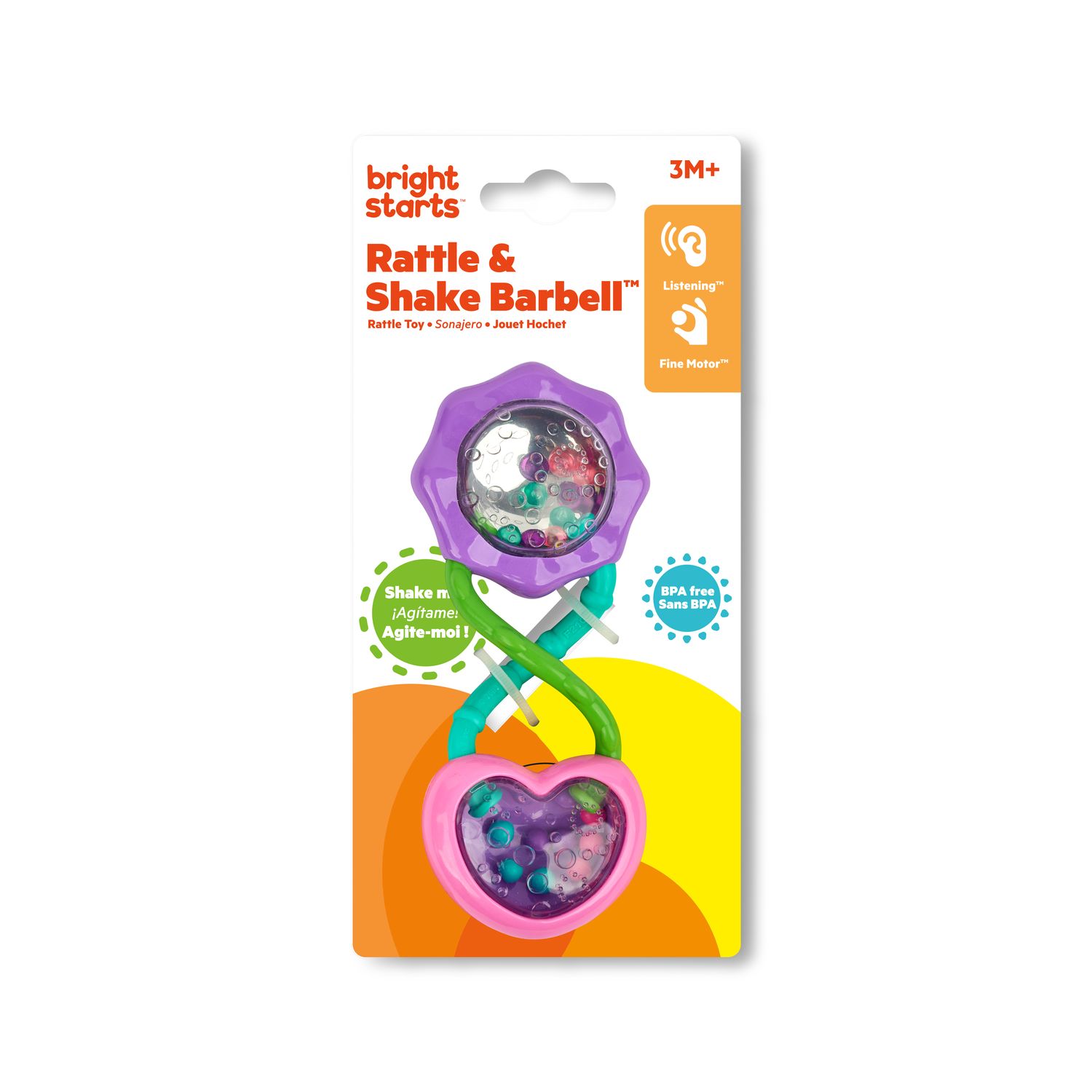 IDT013812 BS PIP RATTLE &amp; SHAKE BARBELL