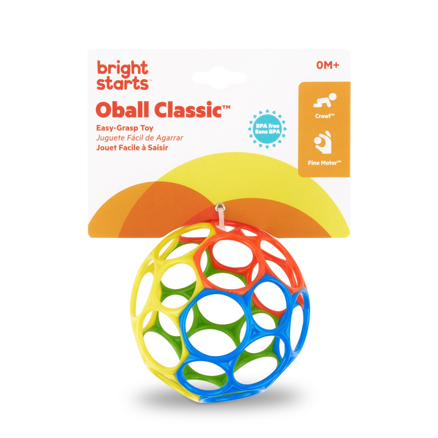 IDT014032 BS OBALL CLASSIC EASY-GRASP BALL RGBY