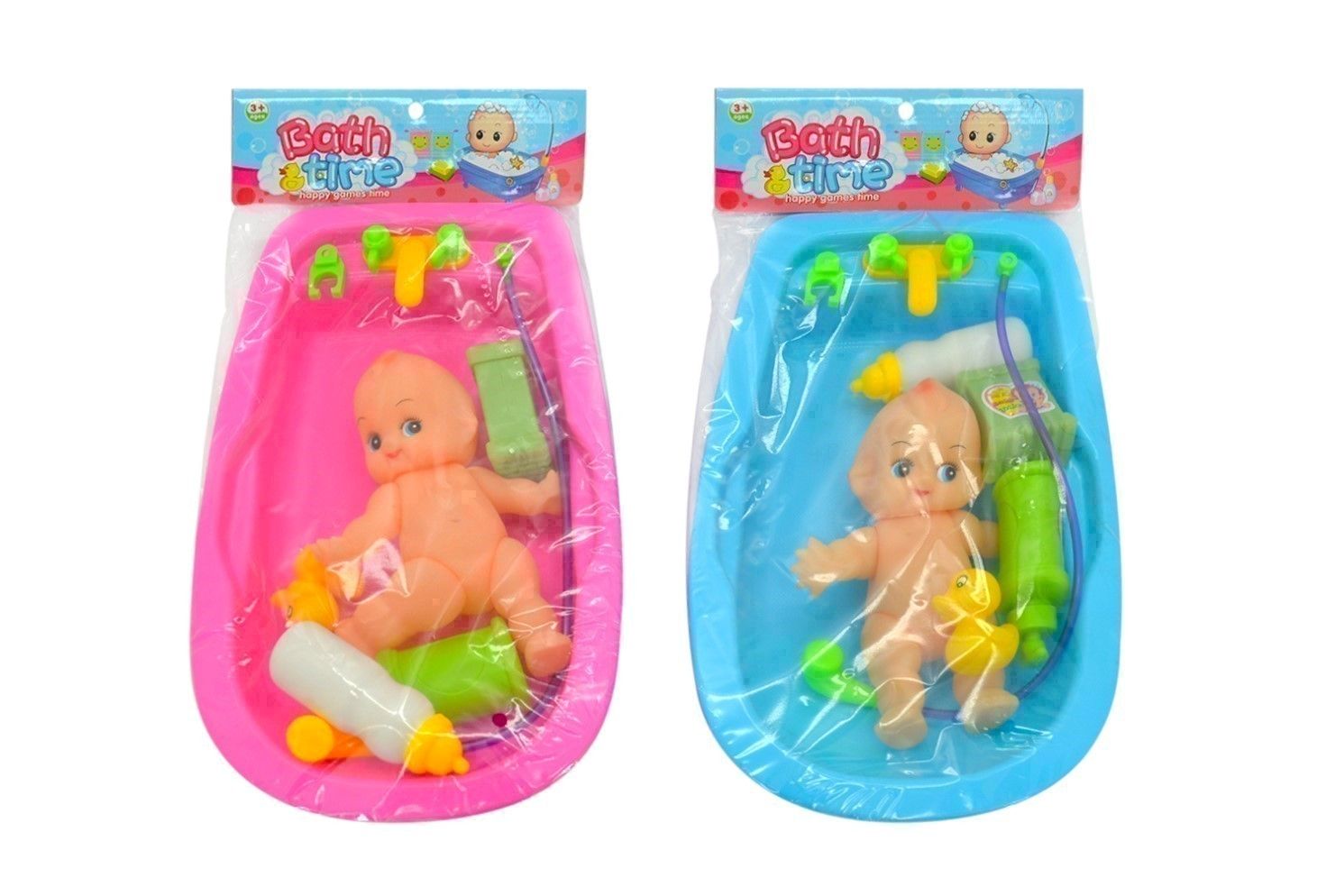 IDT001679 KEWPIE IN BATHTUB W/ ACCS ASTD