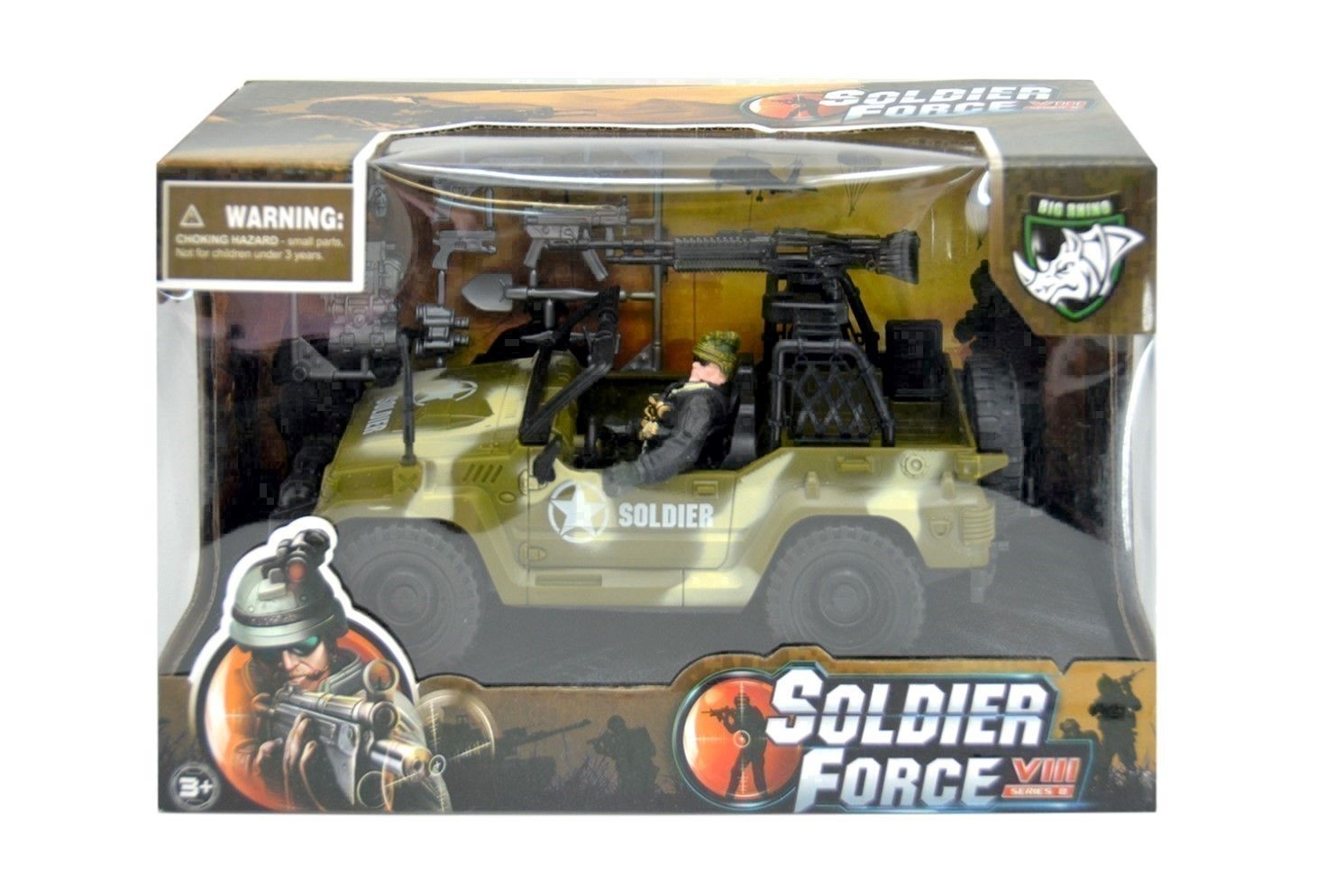IDT012344 SOLDIER FORCE ARMY JEEP