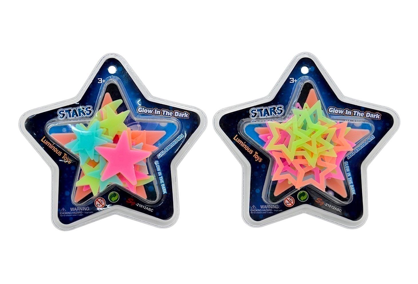 IDT009962 GLOW IN THE DARK STARS &amp; MOON ASTD