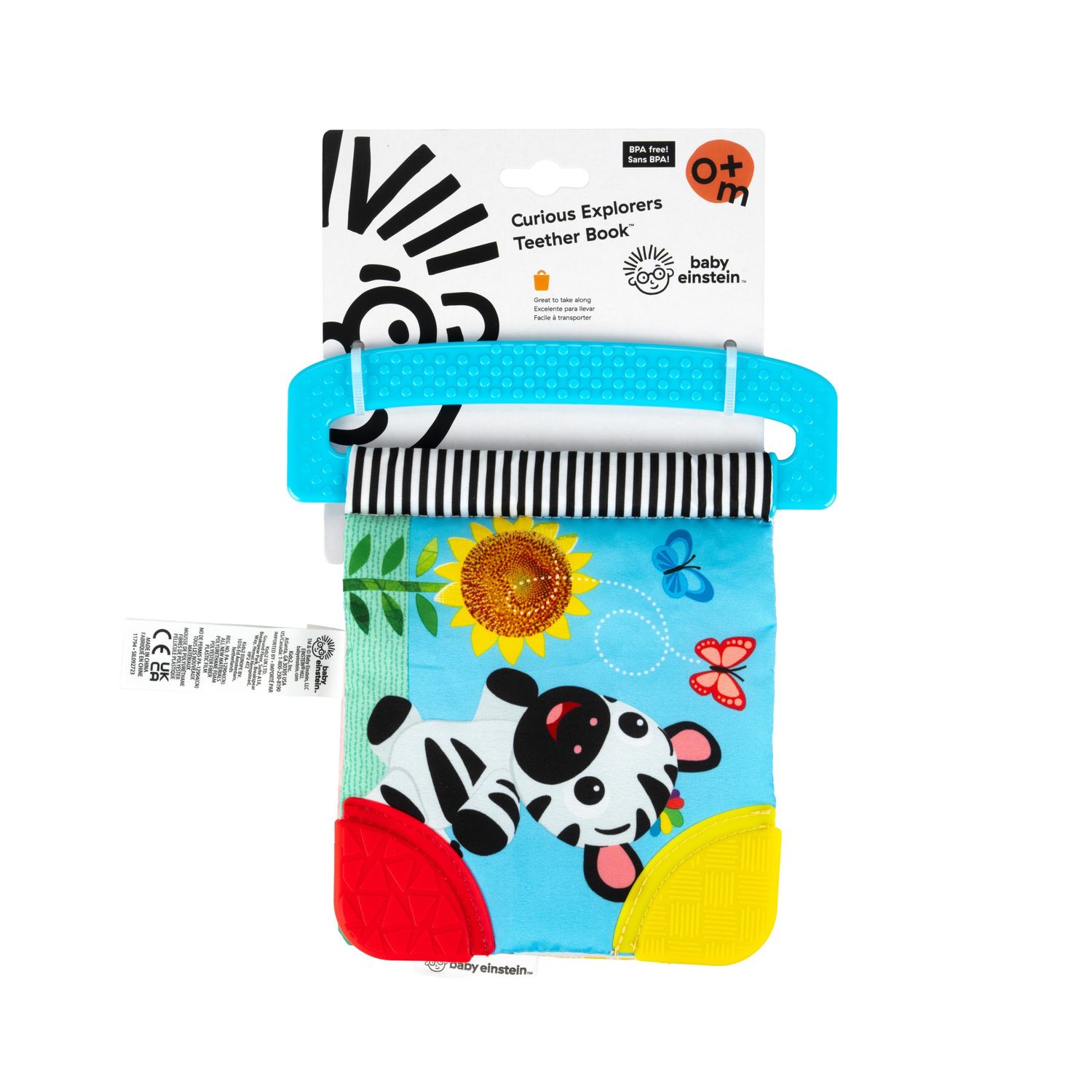 IDT014000 BE CURIOUS EXPLORERS TEETHER BOOK