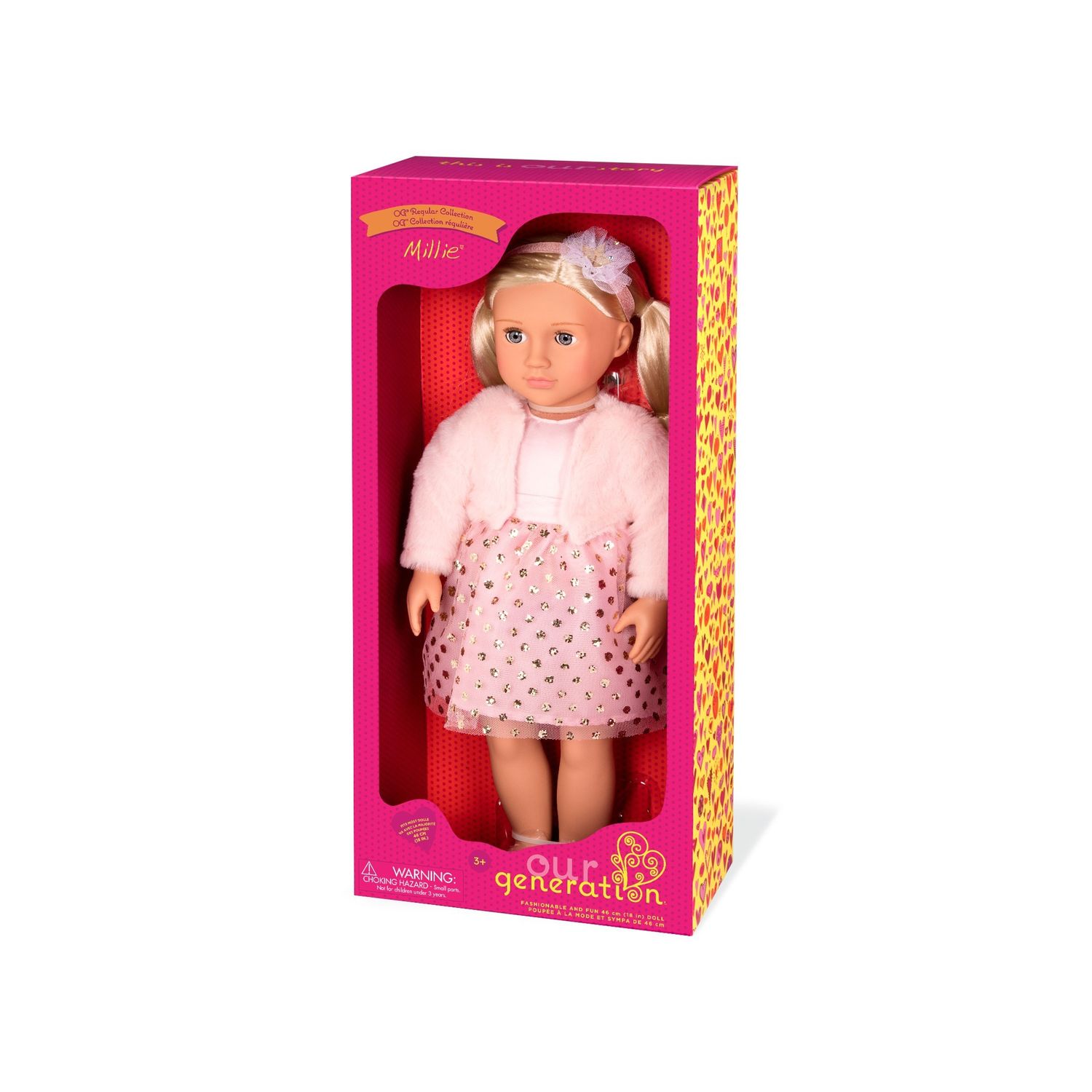 IDT013384 OG CLASSIC DOLL MILLIE 18INCH BLONDE