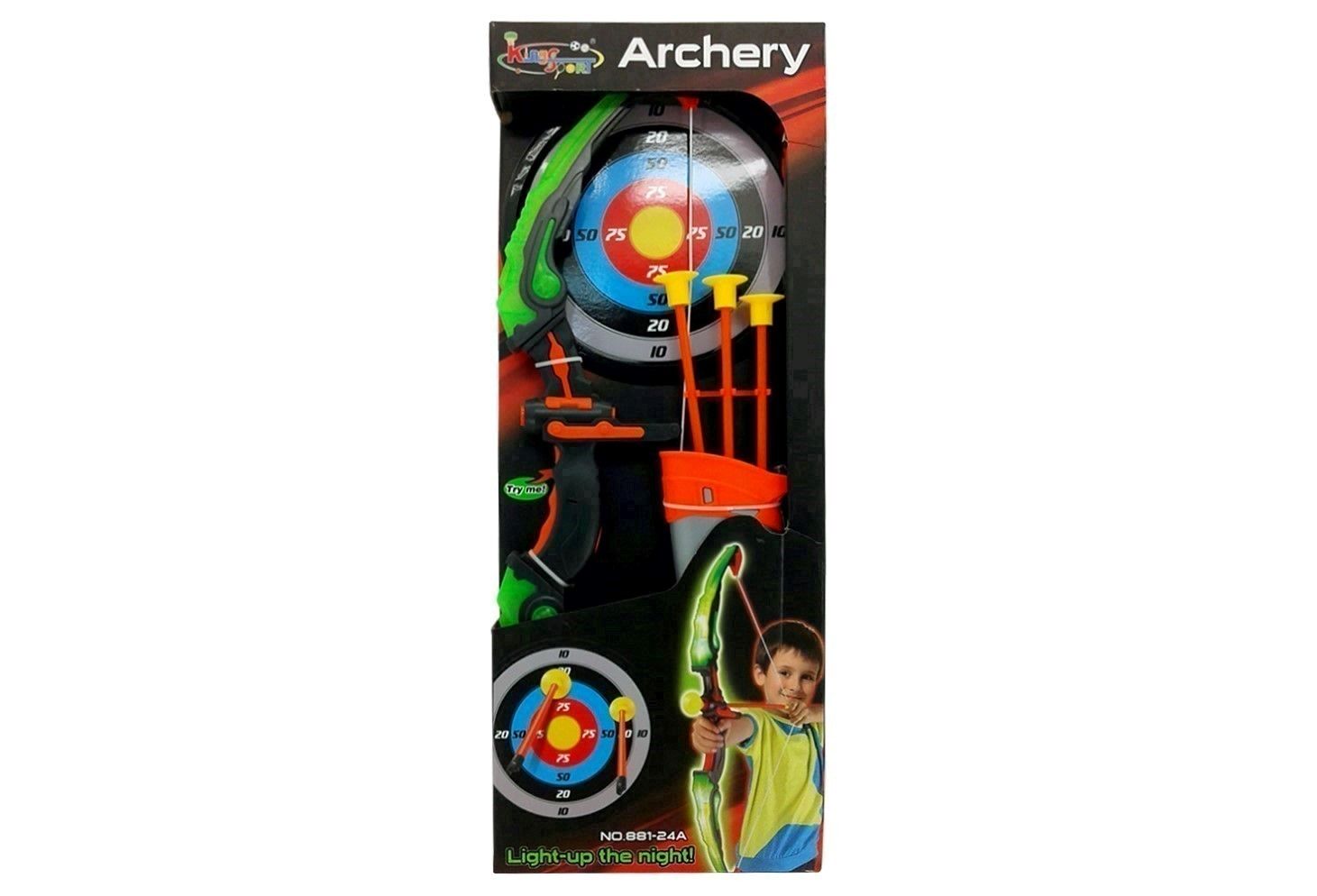 IDT013067 KING SPORT ARCHERY SHOOTING SET W/LIGHT